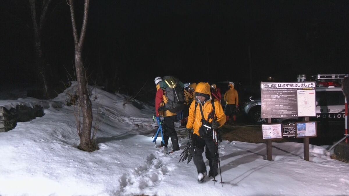 バックカントリー中に遭難した男性2人を山岳警備隊が救助 岐阜・白川村の雪山 登山届出さず