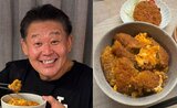 【 花田虎上 】 「かつ丼と豚汁、メンチカツ」　パワフルな夕食を堪能　「トンカツよりカツ丼の気分でした」|TBS NEWS DIG