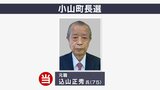 元職 込山正秀氏が返り咲き当選 現職を退けるー静岡・小山町長選 | 静岡のニュース | SBSNEWS | 静岡放送
