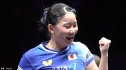 張本美和が初優勝！完全アウェーも、世界ランク5位蒯曼とのフルゲーム制す【卓球WTTチャンピオンズ】|TBS NEWS DIG