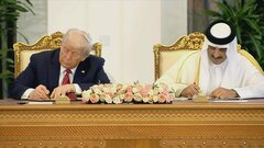 カタールとは35兆円規模のディールで合意　ボーイングの旅客機を大量販売へ| TBS CROSS DIG with Bloomberg