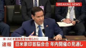 日米豪印首脳会合 年内開催の見通し　米国務長官が明らかに　2024年以来の開催へ|TBS NEWS DIG