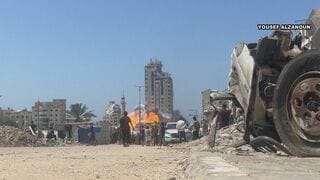 ガザ高層ビル崩落の瞬間 イスラエル軍が攻撃「ハマスが利用」と主張| TBS CROSS DIG with Bloomberg