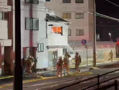 広島市西区で火事　「建物から火が見える」通報相次ぐ　住宅など燃える　|　RCC NEWS | 広島ニュース | RCC中国放送