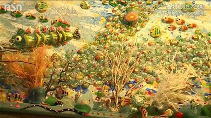 シーグラスアート  *・゜゜・*:.。..。.:*再び幸せが訪れる シーグラスアート *・゜゜・*:.。..。.:*再び幸せが訪れる シーグラス