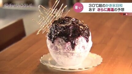 かき氷が食べたい！富山県内8つの観測地点で真夏日 海水浴場も準備万端