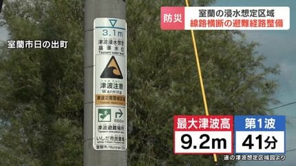 命を守る最良の手段ができた」北海道室蘭市で線路横断の避難経路を整備