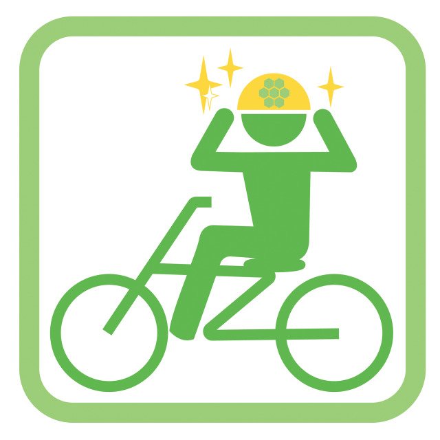 高校生が考えたピクトグラム　自転車ヘルメット着用呼びかける　デザインコンクールの優秀作品を20日表彰へ　　|　富山のニュース｜天気・防災｜チューリップテレビ