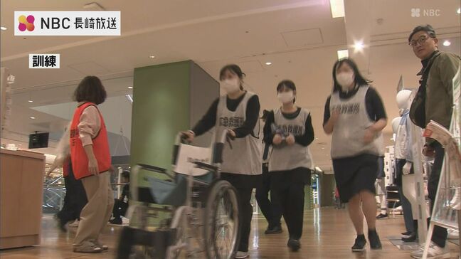 複合商業施設で消防訓練　初めて「南海トラフ巨大地震による津波」も想定　|TBS NEWS DIG