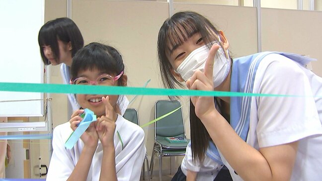 美術作品を共同制作、高校生と支援学校児童が交流深める 大分|TBS NEWS DIG