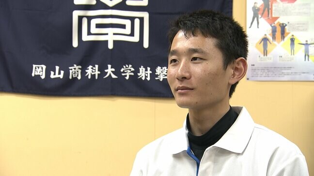 射撃の国際大会で6位　中山惇之丞選手（岡山商科大）　国際大会での入賞は初【岡山】|TBS NEWS DIG