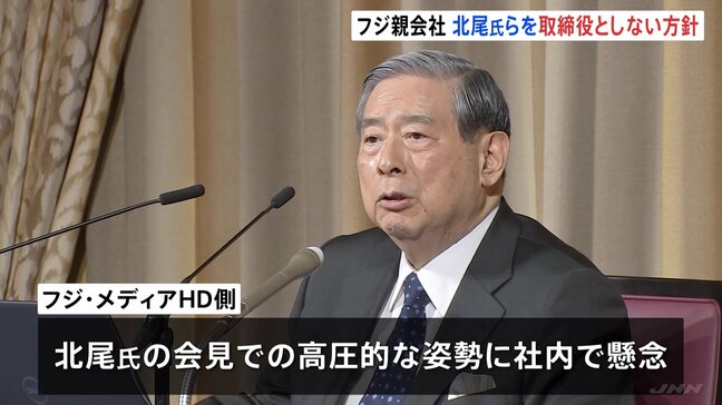 「高圧的な姿勢にフジ社内で懸念」フジテレビ親会社が新取締役候補から大株主提案候補を全員除外　SBI北尾吉孝会長ら|TBS NEWS DIG
