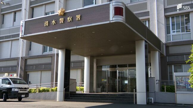 「男性が海に落ちていて、はしごにしがみついている」通行人が発見し通報 駆けつけた警察が救助=静岡市清水区|TBS NEWS DIG
