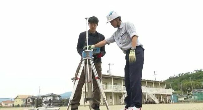 若い技術者の育成目指して…千曲市の土木建設会社が上田市の高校で実践的な実習授業 長野|TBS NEWS DIG