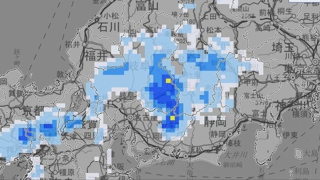 岐阜県に「滝のように降る雨」警報 - 土砂災害の前兆に注意、少ない雨量でも危険度急上昇【雨シミュレーション】|TBS NEWS DIG
