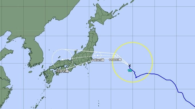 【台風情報】今どこに？ 台風15号(チャンホン)は関東直撃の可能性も... 日本への影響はどうなる？ 最大瞬間風速35m/s予想　進路予想・勢力を詳しく　台風13号、台風16号の今後は？　全国の天気を画像で　気象庁　|　山形のニュース│TUYテレビユー山形