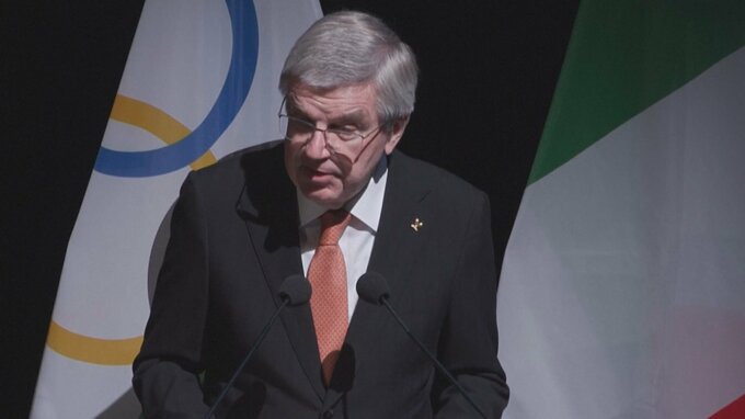 イタリア　冬季五輪開幕まで1年　式典開かれる|TBS NEWS DIG