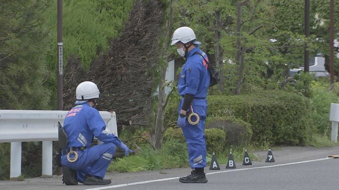 交通違反取締中の男性警察官が停止に応じなかった車に引きずられ重傷　殺人未遂などの容疑で64歳の男を逮捕　群馬・渋川市|TBS NEWS DIG