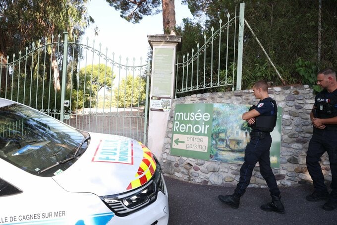 ルノワール作品2点、南仏の美術館から盗まれる－欧州で相次ぐ被害