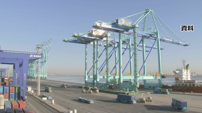 中国　去年の輸出入の合計額は前年より5％減の5兆9368億ドル　輸出入とも減少するのは7年ぶり