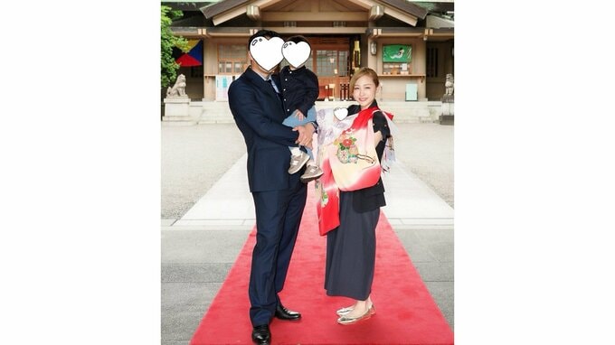 【 新井恵理那 】　「白いドレスは、今度は娘が」結婚式と同じ東郷神社で娘のお宮参りを報告　親子の時間に感慨|TBS NEWS DIG