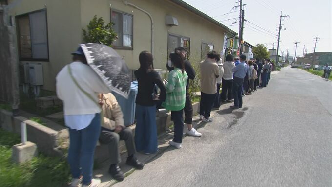 夏日の中できた100人以上の行列…「苦しいのは客も一緒」ラーメン店が仕掛けた「3周年 大感謝祭」の中身とは？　|　BSSニュース | BSS山陰放送