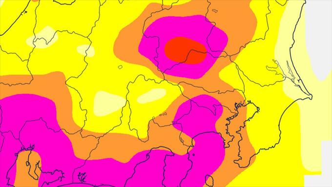 15日と16日は大気の状態不安定　雷を伴った激しい雨や非常に激しい雨の降る所が　山梨　【雨と風のシミュレーション・発雷確率】|TBS NEWS DIG