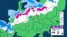 冬型強まる…あす15日昼前にかけて大雪に注意　長野県北部や標高の高い所中心に…24時間予想降雪量は北部25㎝・中部20㎝・南部15㎝　【1時間ごと　雪と雨のシミュレーション掲載】　|　SBC NEWS | 長野のニュース | SBC信越放送