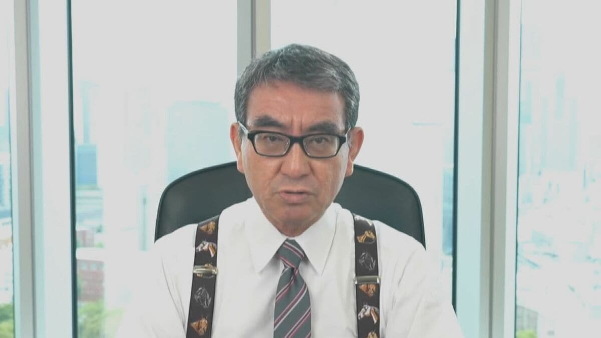 河野デジタル大臣 「保護規定の周知徹底不十分だった」と釈明 個人情報流出で行政指導を受け TBS NEWS DIG