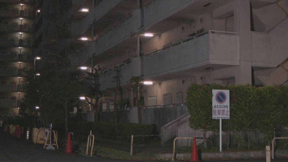 全身にあざ…意識ない状態で搬送された82歳男性死亡 ｢木の棒で叩いた｣ 83歳妻を逮捕 名古屋･南区の県営住宅