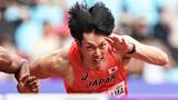 珍事で41年ぶり快挙!男子110mH高山峻野が着差なし13秒41の同タイムで金メダル獲得!【アジア大会】|TBS NEWS DIG