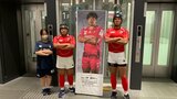 ラグビーW杯日本代表 具智元選手の等身大の応援パネル登場 後輩ラガーマンの手作り 大分 | 大分のニュース|OBS NEWS|大分放送