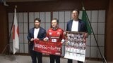 日鉄釜石シーウェイブス シーズン開幕に向け盛岡市長を表敬 河野良太新主将らが飛躍を誓う|TBS NEWS DIG