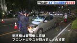平和大通りで高さ16mの街路樹が倒れ 乗用車を直撃　現地調査の樹木医の見解は…　|　RCC NEWS | 広島ニュース | RCC中国放送