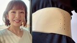 【丸岡いずみ】「筋断裂」その原因は「大笑い」 腹部を大きく巻くコルセットに「歳とるってやーよね〜」|TBS NEWS DIG