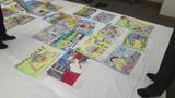 小中学生の力作ずらり3万点 交通安全ポスターと書道の審査会 入選作品は12月に表彰へ|TBS NEWS DIG