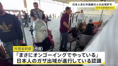 ガザからの脱出、外務省幹部“日本人も進行”との認識「けが人の情報ない」| TBS CROSS DIG with Bloomberg