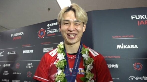 小野寺太志「自信のつく大会になった」西田有志「1人にならず、チームで戦って結果が出た」【優勝後コメント】|TBS NEWS DIG