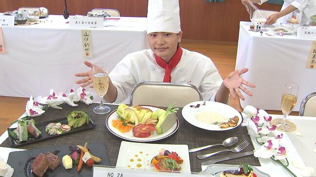 調理師を目指す高校生が卒業制作展 楊志館高校で30人がオリジナル料理披露 大分|TBS NEWS DIG