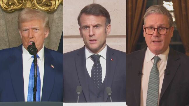 英仏首脳が来週訪米　ウクライナ情勢を協議へ　米大統領補佐官が明らかに|TBS NEWS DIG