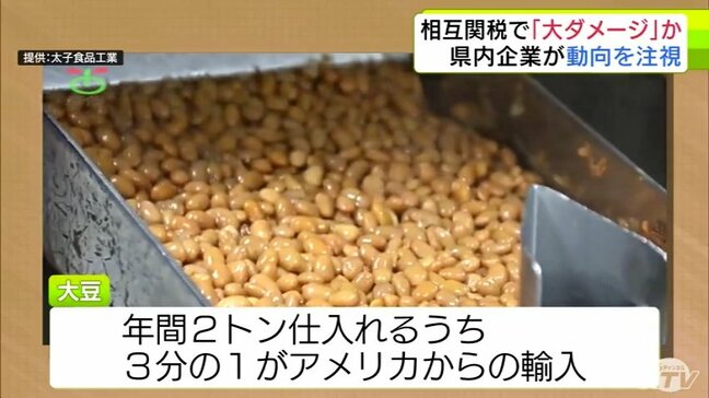 “トランプ関税”の影響は「豆腐」「納豆」にまで!? 「相場どうなるの?予算を立てても意味ない…」振り回される企業 経営環境は不透明さ増す「工夫のしようがない…」|TBS NEWS DIG