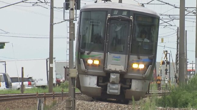 あいの風とやま鉄道 上下線6本で運転取り止め 石川方面で強風見込まれるため 11日は新潟方面で運転取り止め|TBS NEWS DIG
