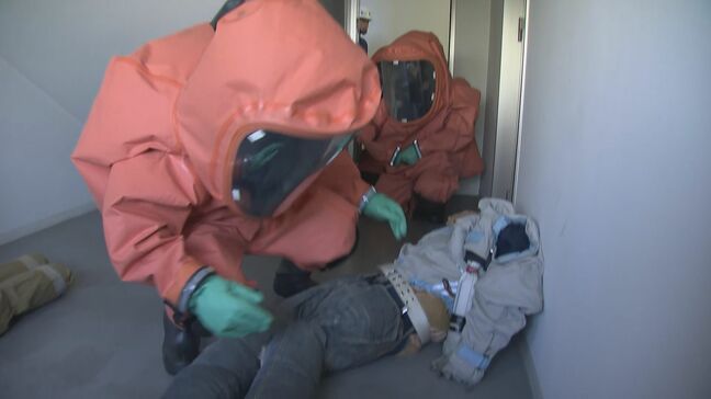 松本広域消防が特殊災害の訓練　有毒ガスなどへの対応確認　「特殊災害対応隊」31年前の松本サリン事件をきっかけに発足　長野|TBS NEWS DIG