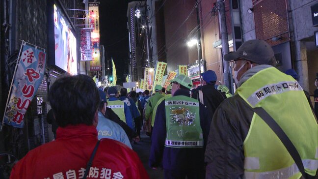 年末年始前に繁華街で開催「博多安全安心決起パレード」|TBS NEWS DIG