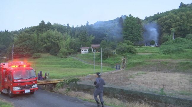 寺の庫裏から黒煙、その後火柱が上がり…寺が全焼　山林にも燃え移る　この日は寺で祭りが行われていた　島根県出雲市|TBS NEWS DIG