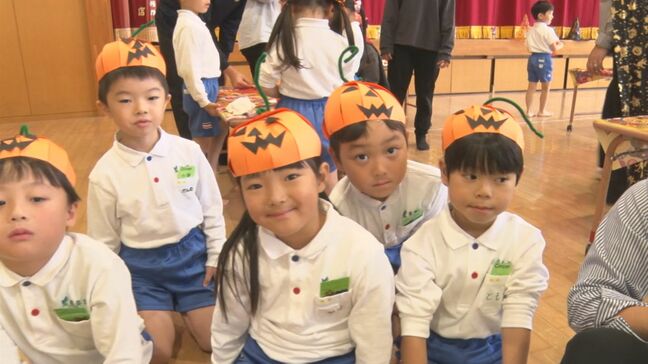 「トリック オア トリート!」ハロウィーン前に島根県松江市のこども園 英語で楽しむハロウィーンイベント|TBS NEWS DIG