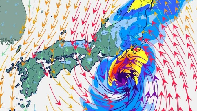 大型で強い台風25号は関東接近へ　空の便に影響、大分ー羽田間で一部欠航　県内沿岸部に強風・波浪注意報　|　大分のニュース｜OBS NEWS｜大分放送