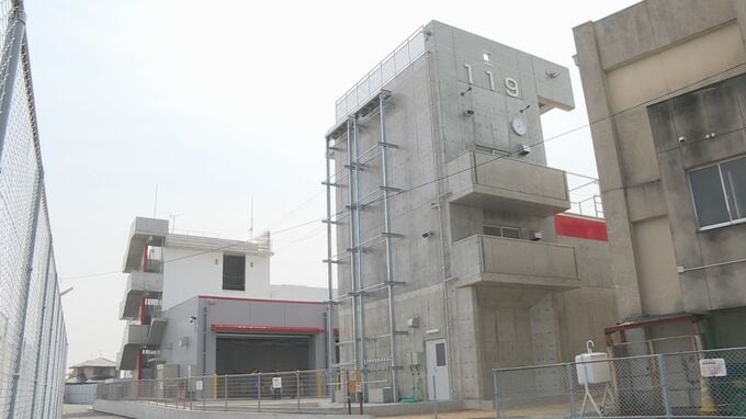 訓練内容を強化　宇部西消防署新庁舎完成　個室の仮眠室や女性用のトイレ・仮眠室も　山口・宇部|TBS NEWS DIG