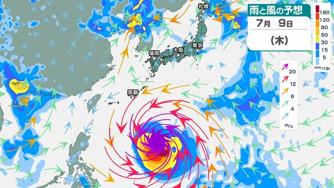 【台風のたまご】30日“熱帯低気圧”が日本のはるか南東に発生予想⋯今後は沖縄の方へ移動、本州への影響は？【雨風シミュレーションで今後の予想を見る】|TBS NEWS DIG