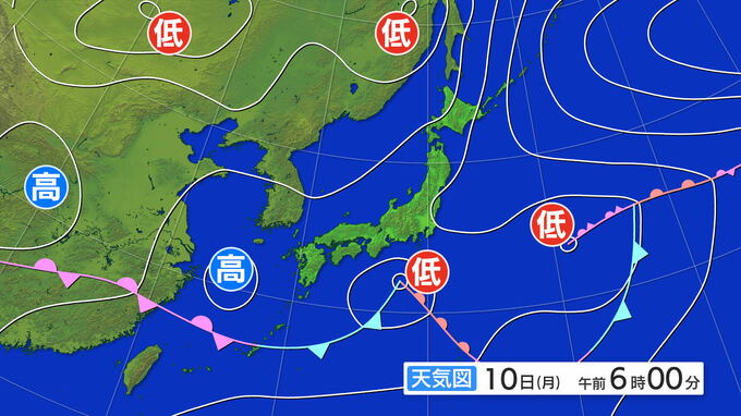 各地の梅雨入りはどうなる? 今度の週末に”きっかけ”が起きるか 10日は東北や北海道で雷雨など注意を 雨と風シミュレーション 　|　石川県のニュース｜MRO北陸放送